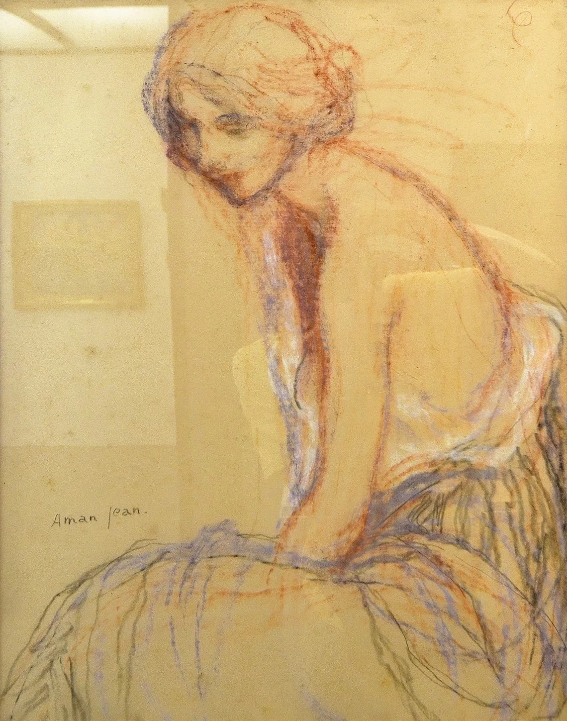 Studi di donna - Aix, les, Bains, Museo Faure